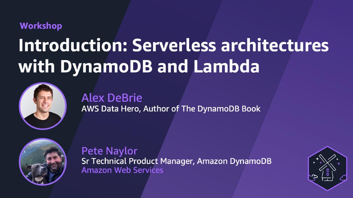 Banner for Introduction: Serverless architectures with DynamoDB and Lambda