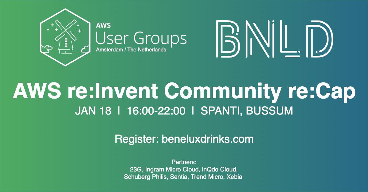Banner for AWS re:Invent Community re:Cap