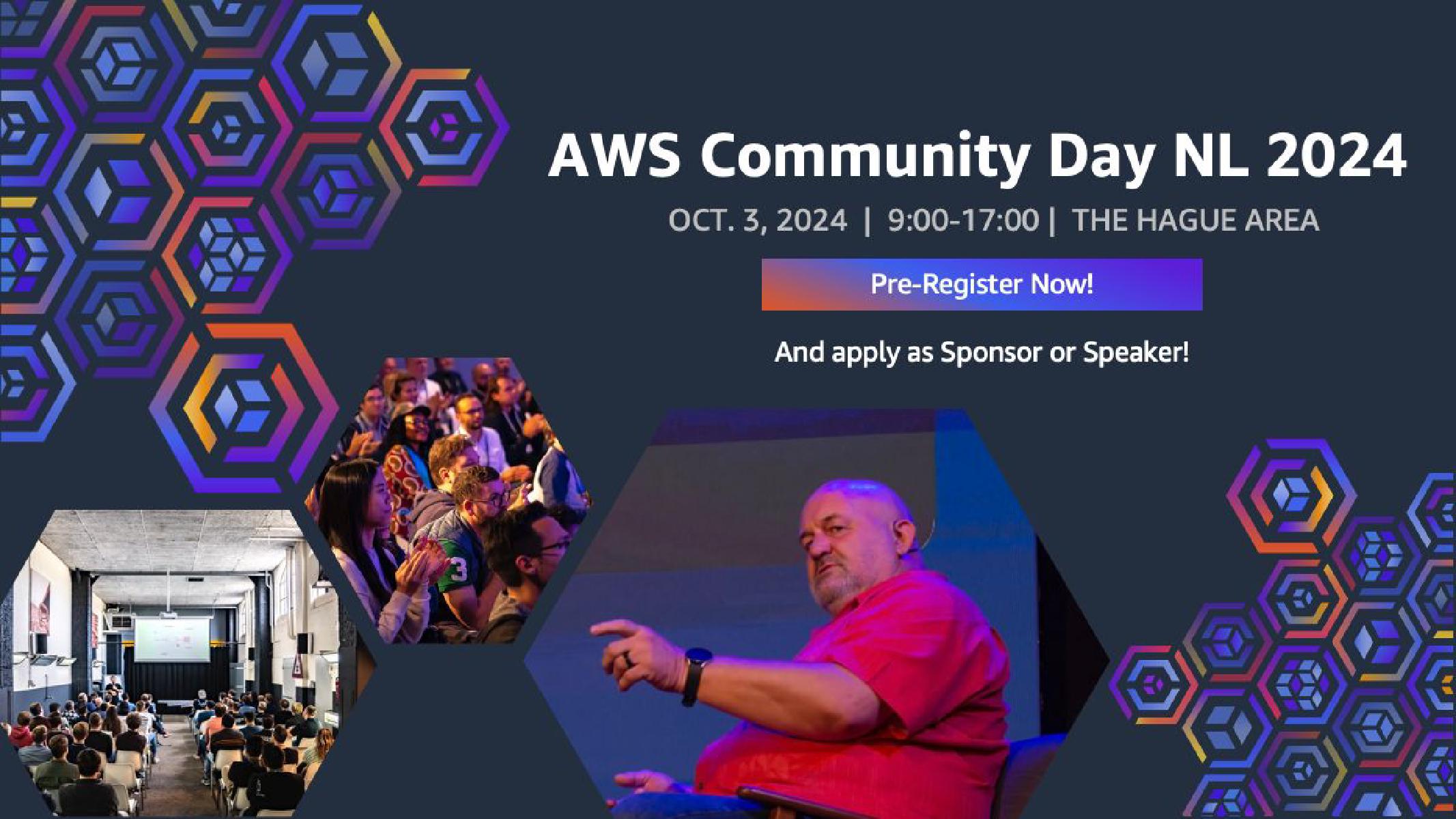 Banner for AWS Community Day 2024