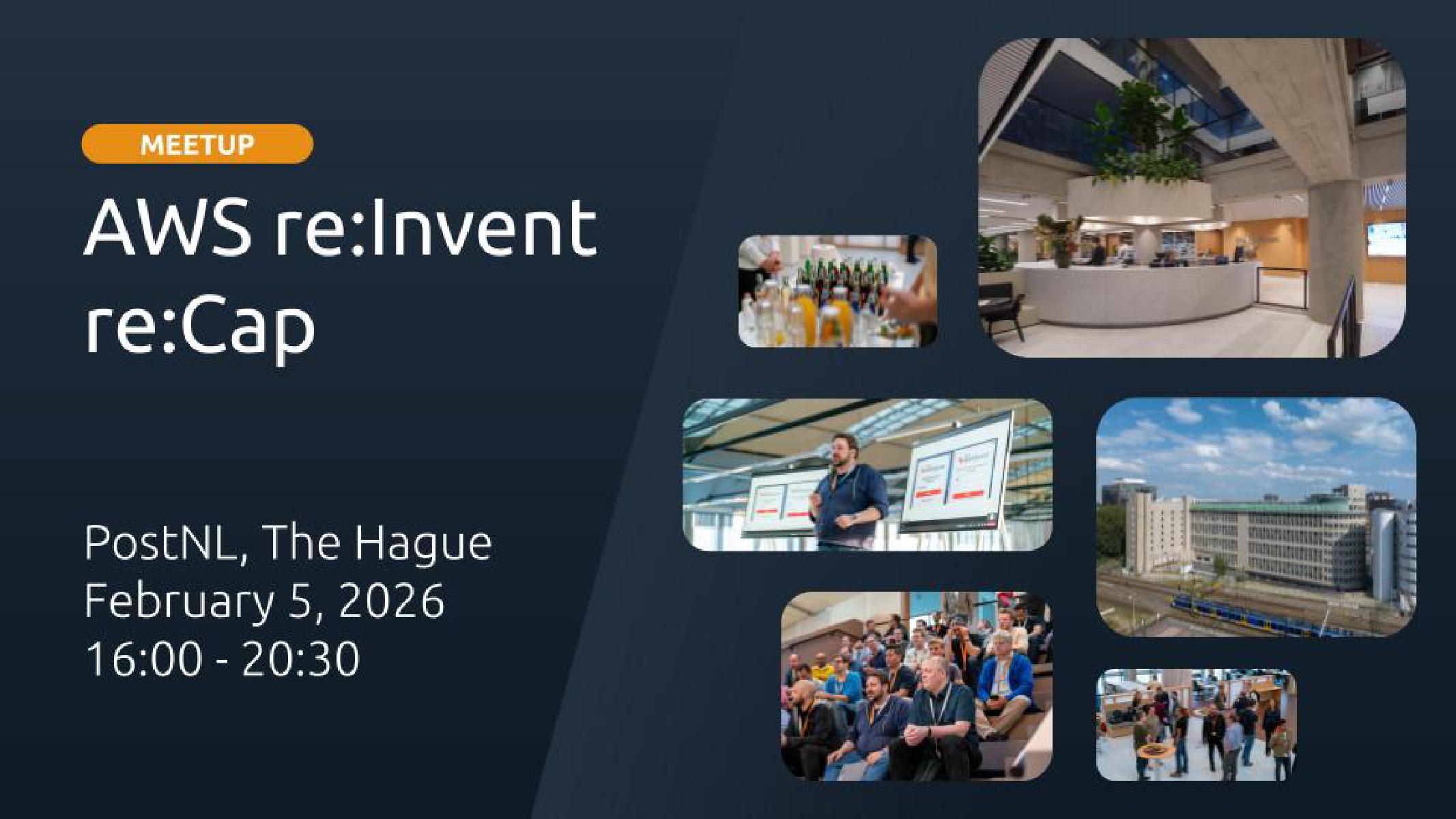 Banner for AWS re:Invent re:Cap